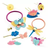 Set creativ Djeco - Accesorii pentru par