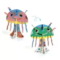 Set creativ Djeco - Animale 3D