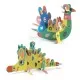 Set creativ Djeco - Animale 3D Set creativ Djeco - Animale 3D