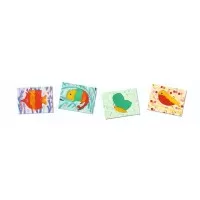 Set creativ Djeco - Bebe apasa si picteaza