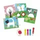 Set creativ Djeco - Bebe deseneaza cu buline Set creativ Djeco - Bebe deseneaza cu buline