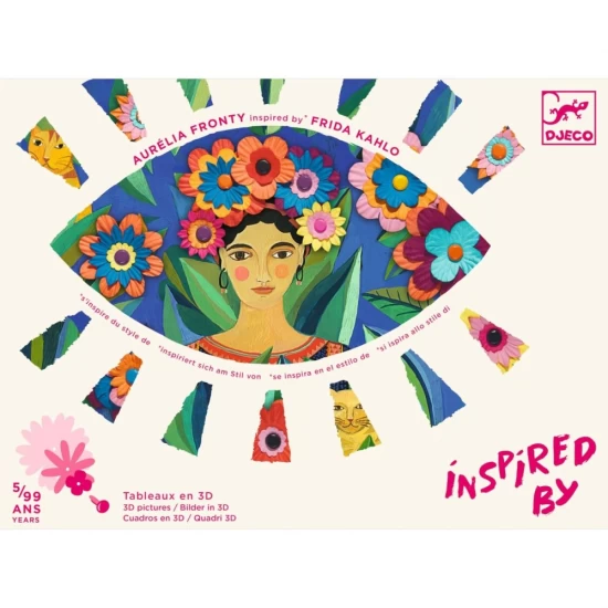 Set creativ Inspired by Frida Kahlo Djeco