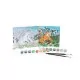 Set creativ Picteaza cu numere Gradina, Moulin Roty