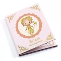 Set cu abtibilduri repozitionabile Djeco Miss Lilypink