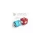 Set cuburi din spuma cu magnet Blockaroo Barca 10 piese
