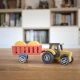 Set de constructie Ferma cu tractor Nathan Croc Toys Set de constructie Ferma cu tractor Nathan Croc Toys