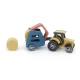 Set de constructie Ferma cu tractor Nathan Croc Toys Set de constructie Ferma cu tractor Nathan Croc Toys