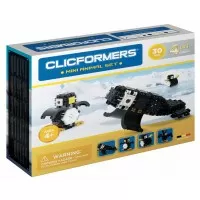 Set de construit Clicformers - Mini Animal Set 30 piese