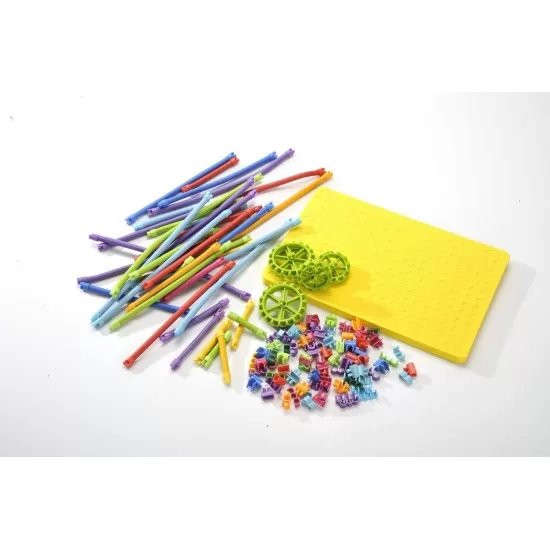 Set de construit cu magnet Spaghetteez 70 piese