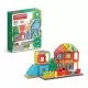 Set de construit Magformers 33 piese - Casa Milo Set de construit Magformers 33 piese - Casa Milo