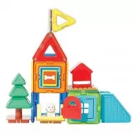Set de construit Magformers 33 piese - Casa Milo