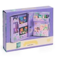 Set de papetarie Marie cu design tropical Djeco