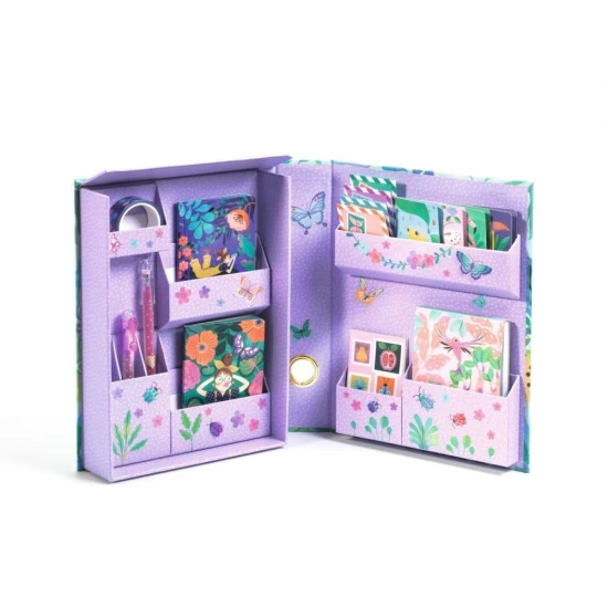 Set de papetarie Marie cu design tropical Djeco