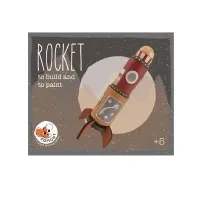Set de pictat si asamblat Racheta Egmont Toys