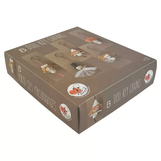 Set DIY brelocuri papusi Egmont Toys