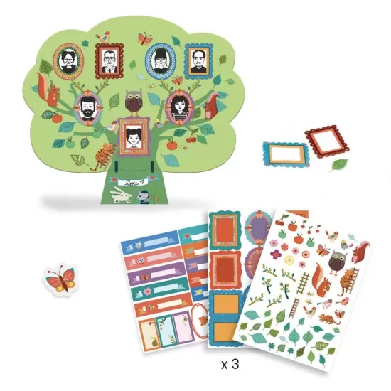 Set DIY Djeco - Arborele genealogic Set DIY Djeco - Arborele genealogic