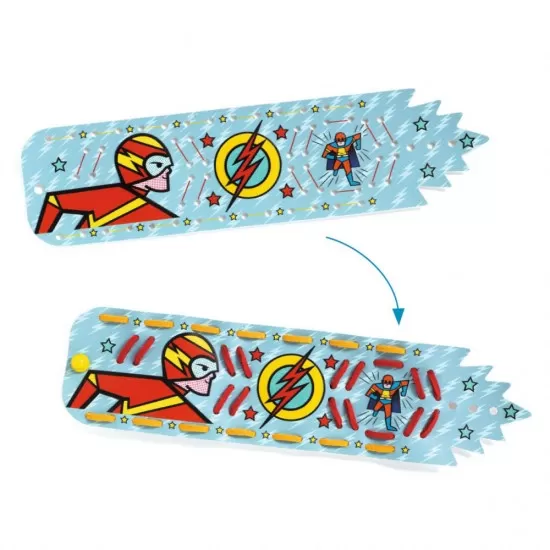 Set DIY Djeco - Bratari cu super puteri