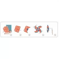 Set creativ Djeco Morisca de vant