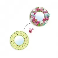Set creativ DIY Djeco - Oglinzi inflorate