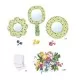 Set creativ DIY Djeco - Oglinzi inflorate