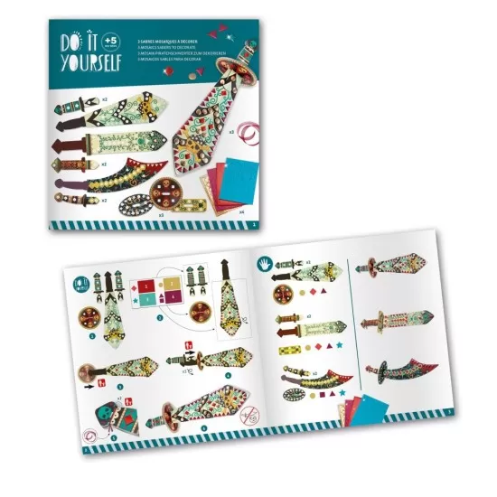 Set DIY Djeco - Sabiile piratilor