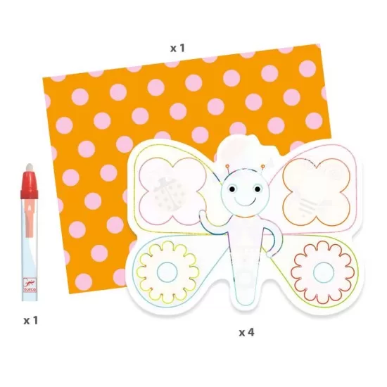 Set Djeco pictura cu apa - Animalo-Len Set Djeco pictura cu apa - Animalo-Len
