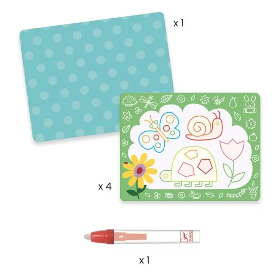 Set Djeco pictura cu apa - Primele desene
