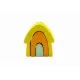 Set de joaca handmade din lemn Marc Toys - Vara colorata, 11 piese Set de joaca handmade din lemn Marc Toys - Vara colorata, 11 piese