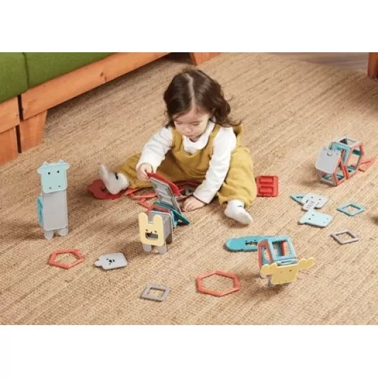 Set magnetic de construit Magformers Animale 40 piese Set magnetic de construit Magformers Animale 40 piese
