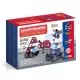 Set magnetic de construit Magformers - Masini de interventie Set magnetic de construit Magformers - Masini de interventie