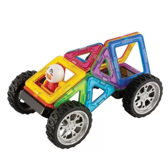 Set magnetic de construit- Magformers Wow Plus 18 piese