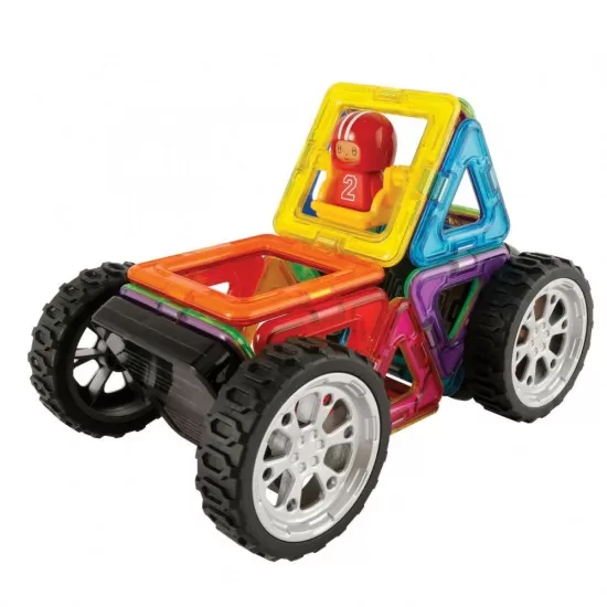 Set magnetic de construit- Magformers Wow Plus 18 piese