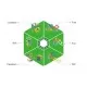 Set magnetic Magformers - Uimitorul set de politie Set magnetic Magformers - Uimitorul set de politie