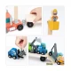 Set mare de vehicule pentru constructii UMU Toys 14 piese