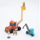 Set mare de vehicule pentru constructii UMU Toys 14 piese