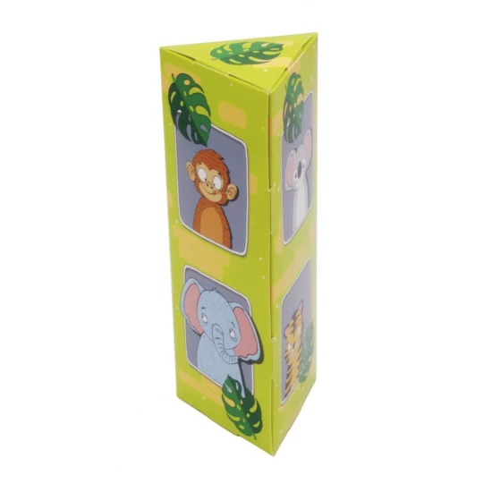 Set masti petrecere Animale exotice Fridolin Set masti petrecere Animale exotice Fridolin
