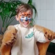 Set pictura pe fata Animale salbatice Djeco