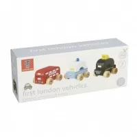 Set vehicule londoneze din lemn Orange Tree Toys