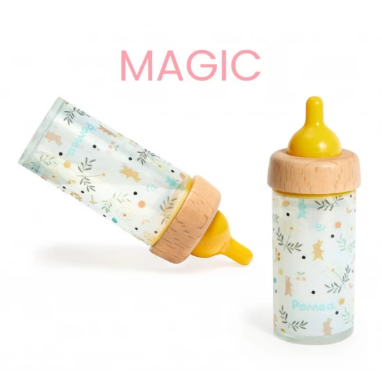 Sticluta magica cu biberon pentru papusi colectia Pomea Djeco