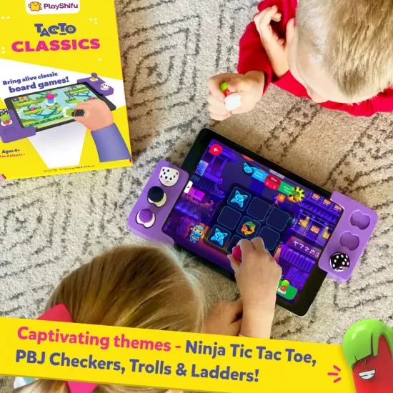 Jocuri educative cu Realitate Augmentata Tacto Clasic PlayShifu Jocuri educative cu Realitate Augmentata Tacto Clasic PlayShifu