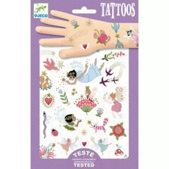 Tatuaje Djeco cu zane si flori Tatuaje Djeco cu zane si flori