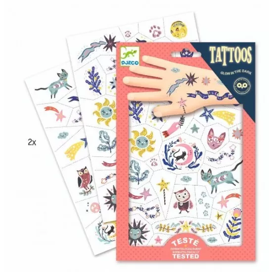 Tatuaje Djeco fluorescente - Vise frumoase