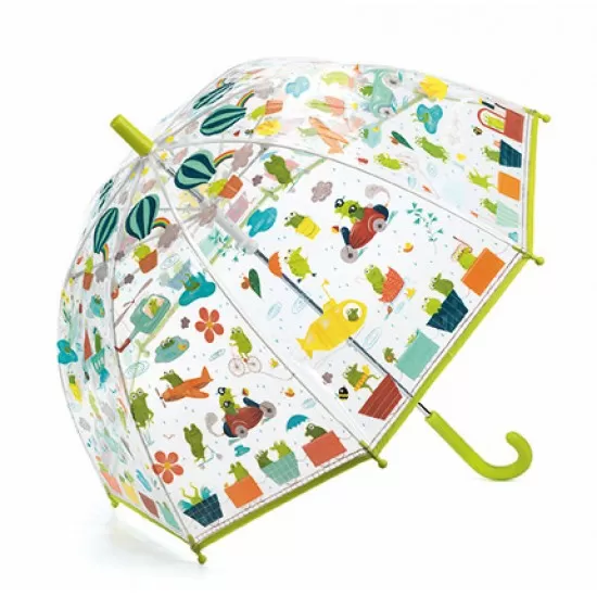Umbrela colorata Djeco Broscute Umbrela colorata Djeco Broscute