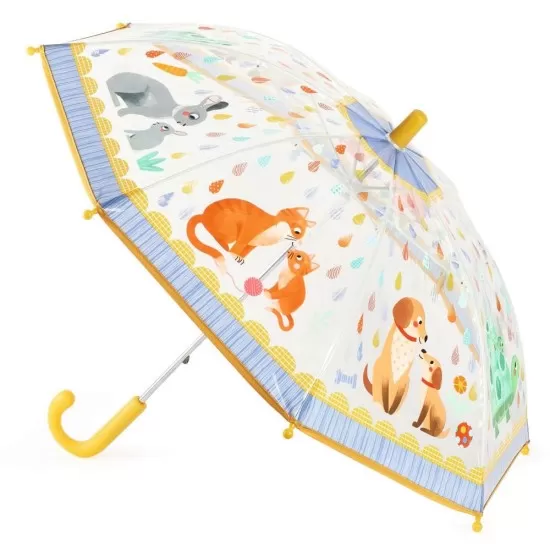 Umbrela pentru copii Mama si puiul Djeco Umbrela pentru copii Mama si puiul Djeco