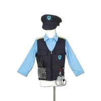 Vesta Politist cu accesorii pentru copii, 4-7 ani,  Souza!