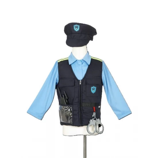 Vesta Politist cu accesorii pentru copii, 4-7 ani,  Souza!