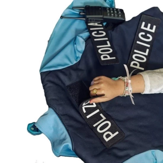 Vesta Politist cu accesorii pentru copii, 4-7 ani,  Souza!