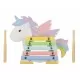 Xilofon din lemn unicorn Orange Tree Toys Xilofon din lemn unicorn Orange Tree Toys