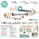  Set de constructie Trasee Djeco 28 piese