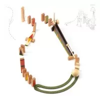Set de constructie cu 27 piese Zig and Go Djeco - Bila cea mai mare